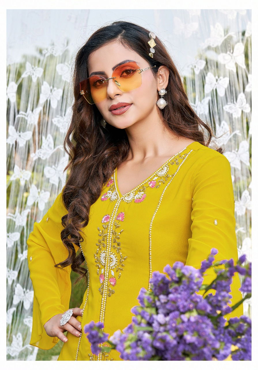 Peher Desi Girl Vol 1Fancy Designer Wholesale Party Wear Kurtis Catalog
